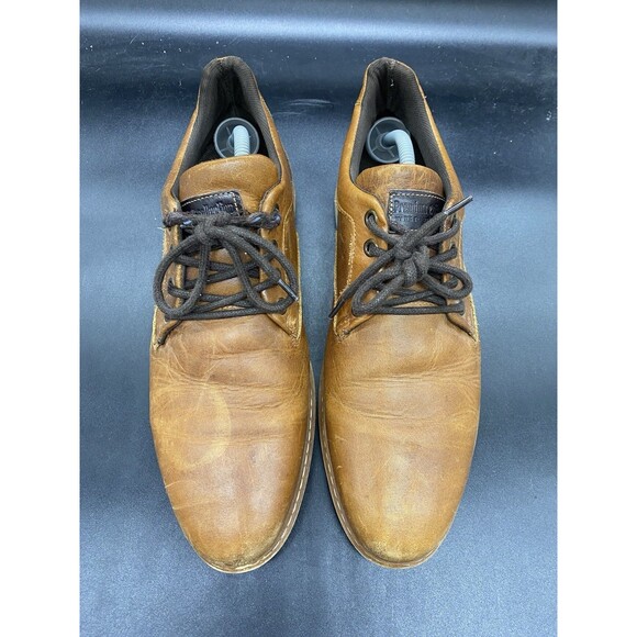 Bull Boxer Brown Leather Ethyn Oxfords Mens US Size 10 EUR Size 43 - Picture 3 of 8